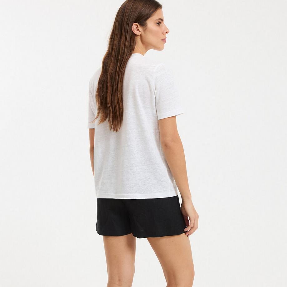 La Redoute Collections T-Shirt aus Leinen  