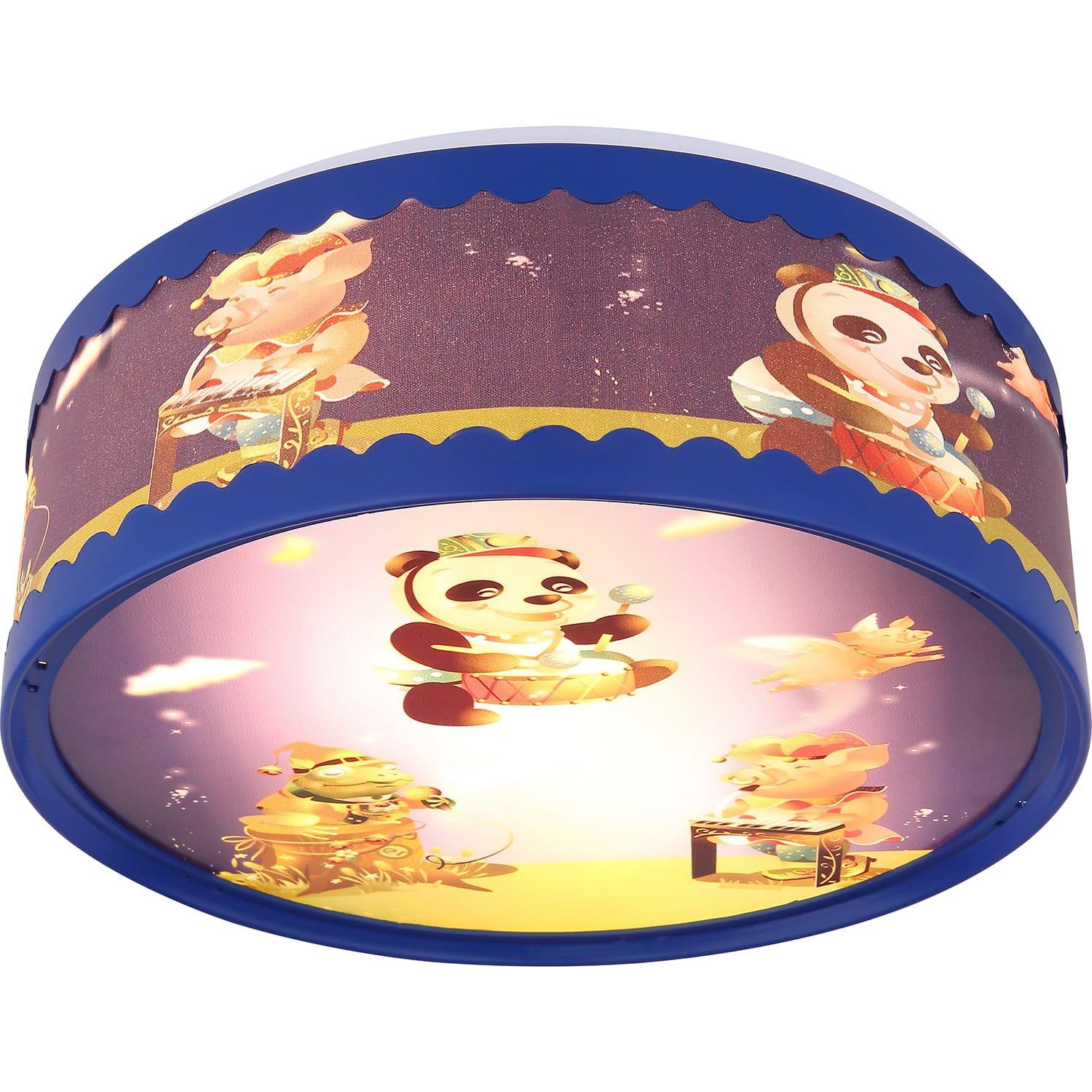 Image of Deckenleuchte Kungfu Kunststoff Dunkel 2xE14 LED Deckenleuchte Kungfu Kunststoff Dunkel 2xE14 LED