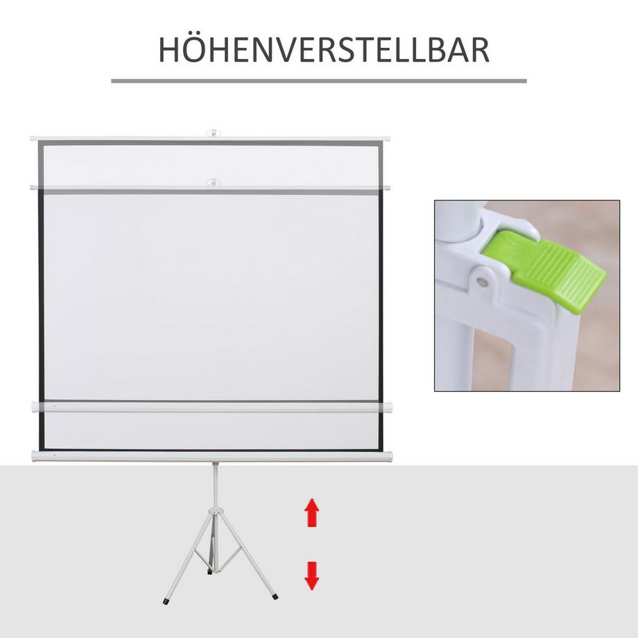 HOMCOM  Écran de projection 