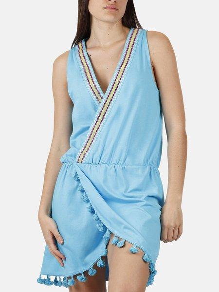Image of Strandkleid Hawaii Unisex Blau M
