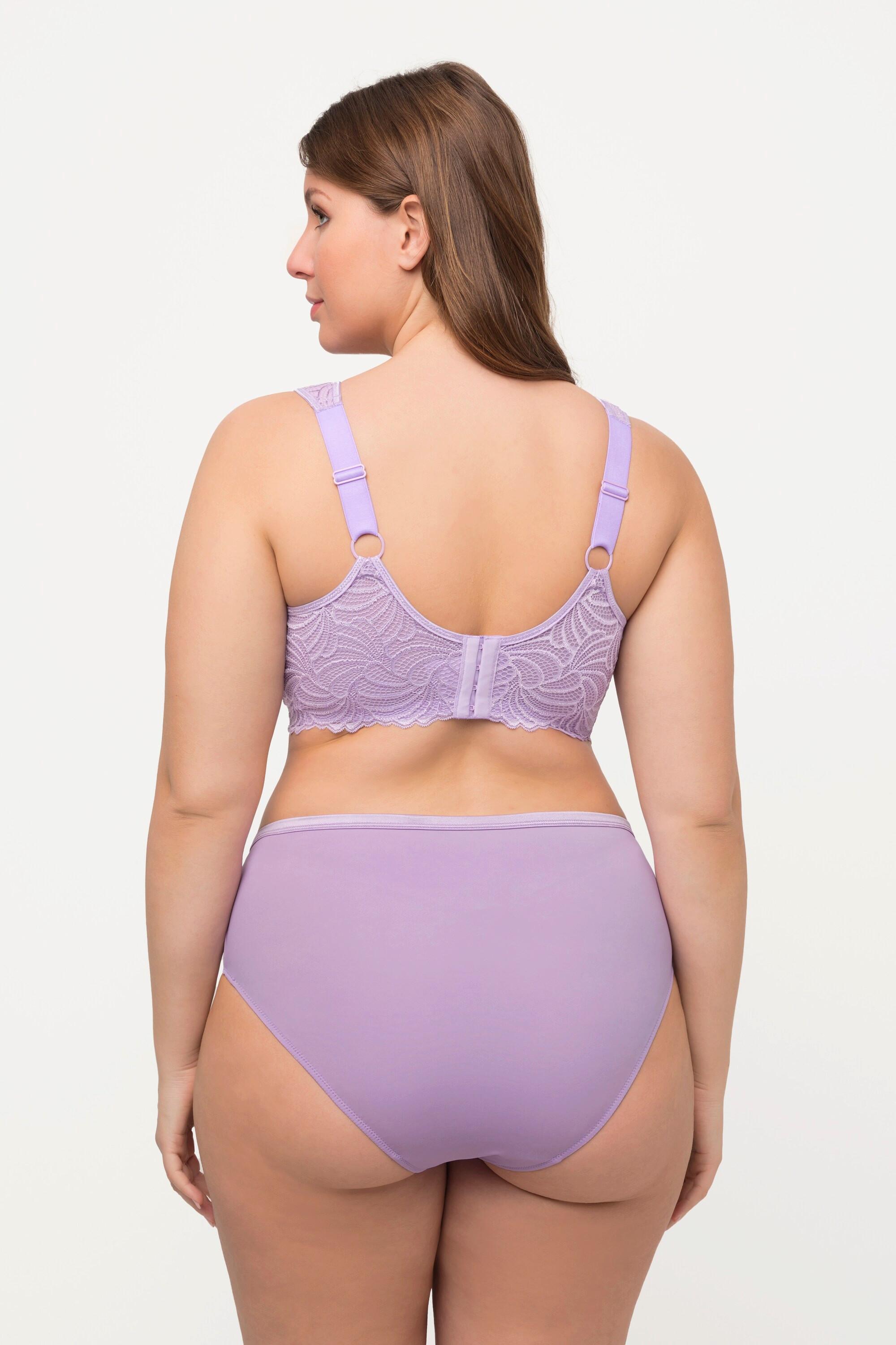 Ulla Popken  Bralette, Spitze, ohne Bügel, Cup B - F 