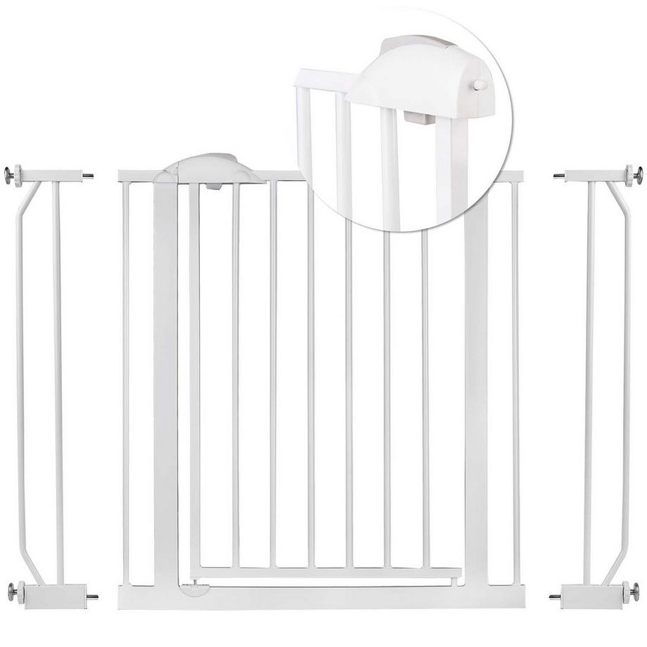 B2X  Barrière de sécurité pour enfants, blanche - Nukido 718100 