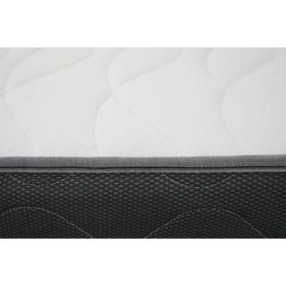 AB Matelas Matelas Luxe | 1 place avec 1 Oreiller en flocons mémoire 60x60cm | mousse 35kg/m³ | 24 cm  