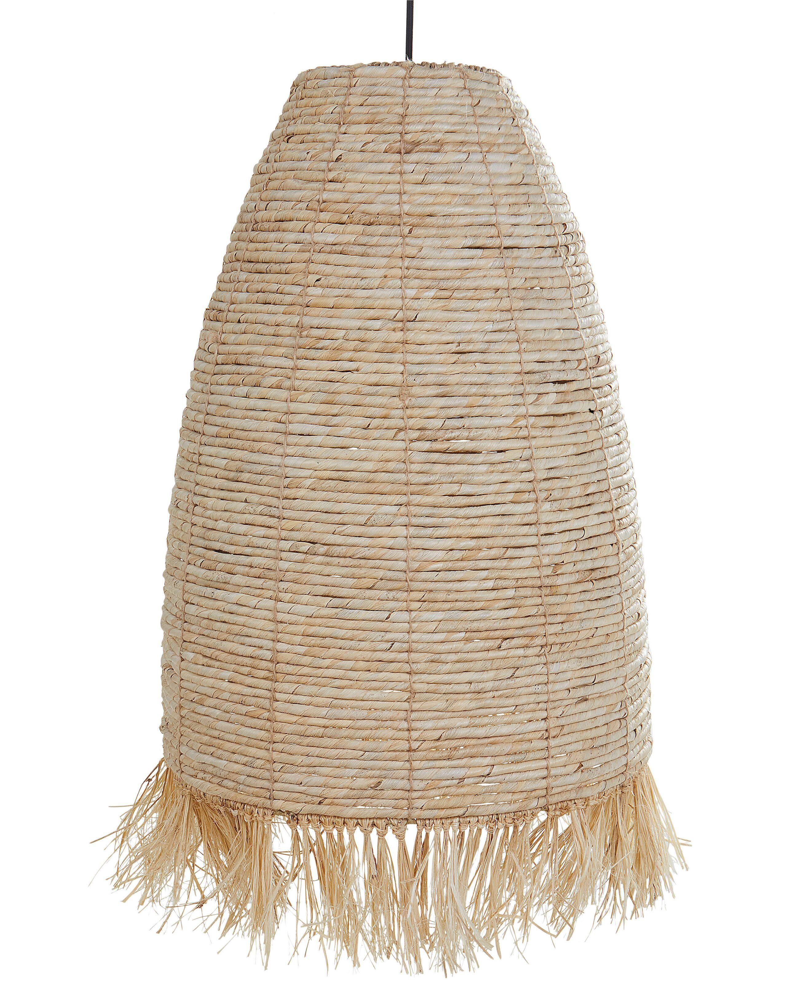 Image of Hängeleuchte aus Maishülsen Boho TUTONG Hängeleuchte aus Maishülsen Boho TUTONG