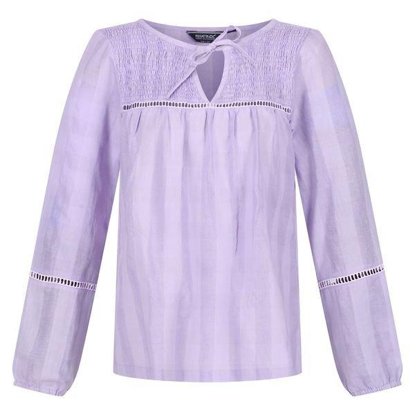 Image of Calluna Bluse Langärmlig Damen Viola 40
