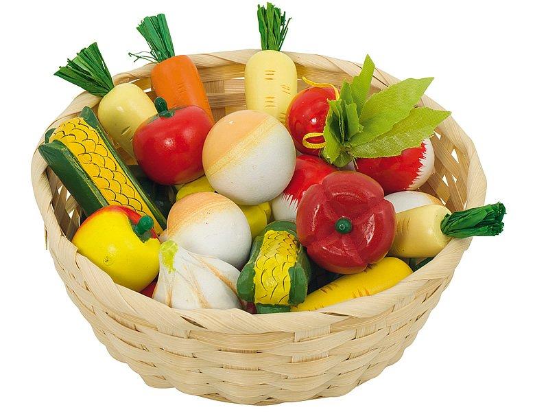 Image of Rollenspiele Gemüse im Korb