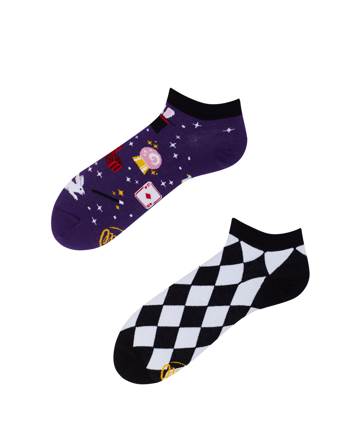 Image of The Magician Sneakersocks - Herren Multicolor 39-42