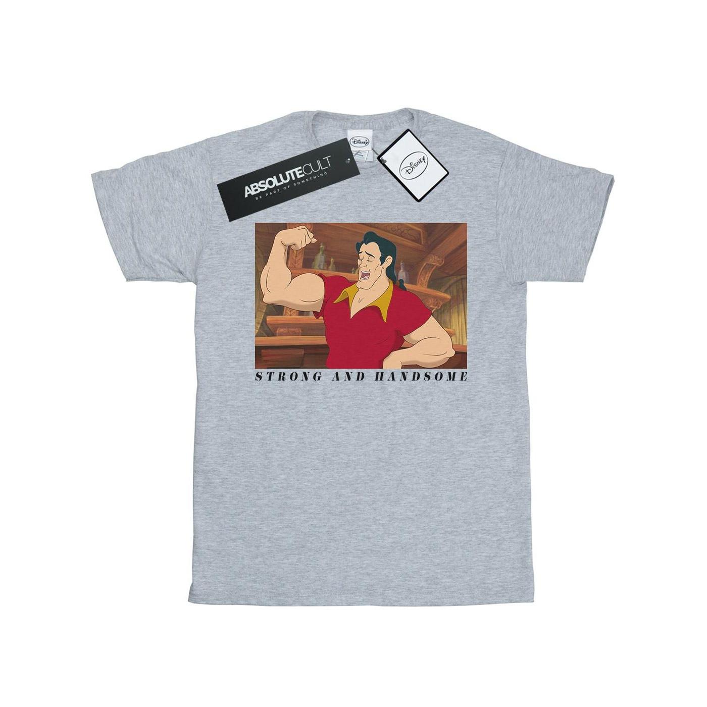 Image of Beauty And The Beast Handsome Brute Tshirt Unisex Grau 116
