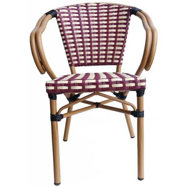 Image of Garten Armlehnstuhl Polyrattan - (2er-Set) Garten Armlehnstuhl Polyrattan - (2er-Set)