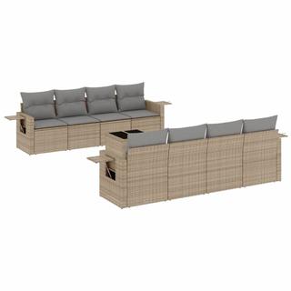 VidaXL Garten sofagarnitur poly-rattan  