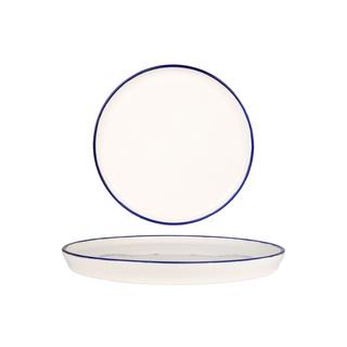 Rinart  Ensembles de vaisselle - Blue Edge  - 24 pièces - 6 Personnes - Porcelaine 