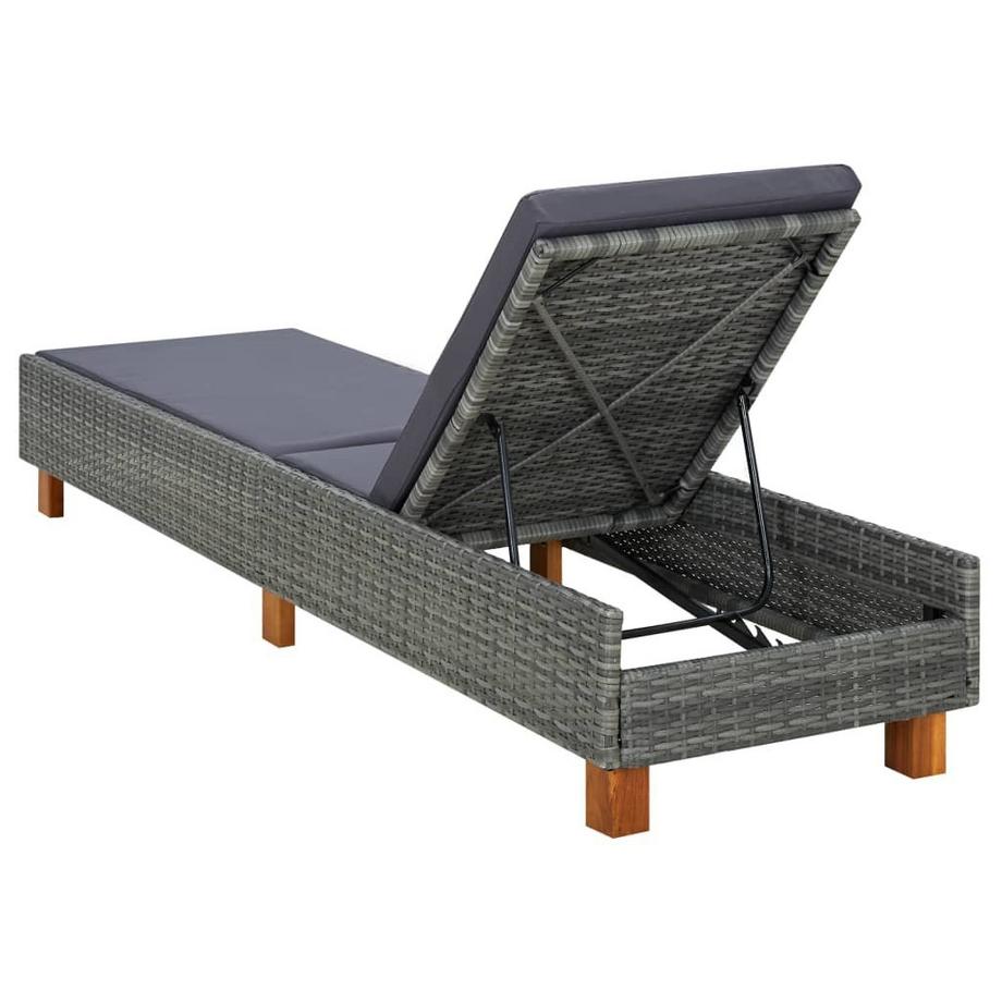 VidaXL lettino Polirattan  