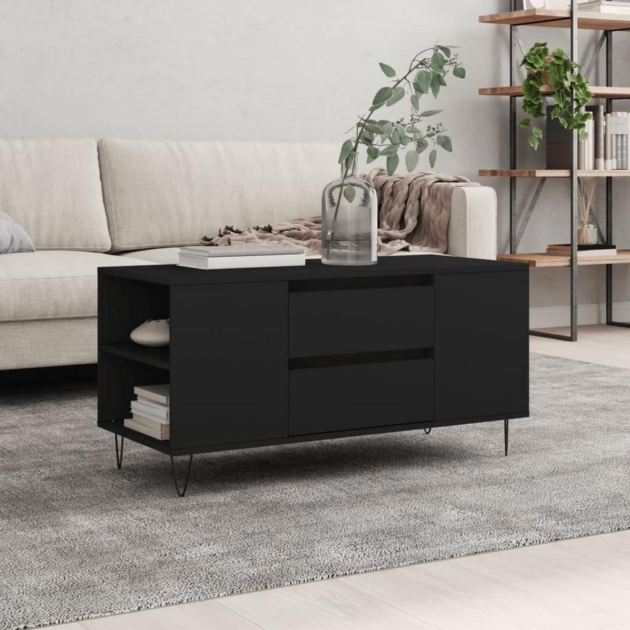 VidaXL Table basse bois d'ingénierie  