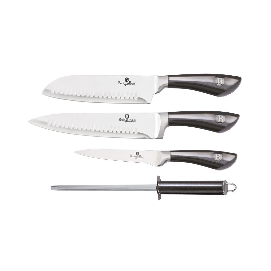 Image of Messerset 4-teiliges Metallic Line Carbon Pro Edition Messerset 4-teiliges Metallic Line Carbon Pro Edition