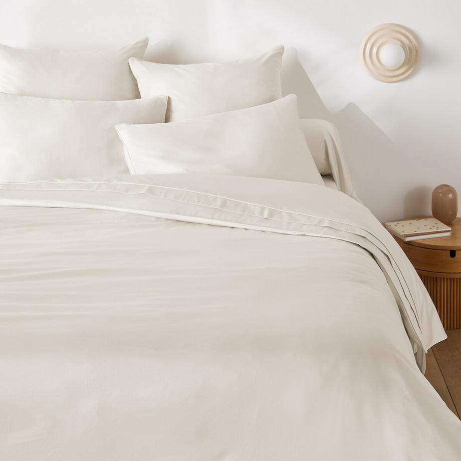 La Redoute Intérieurs Housse de couette en satin de coton  