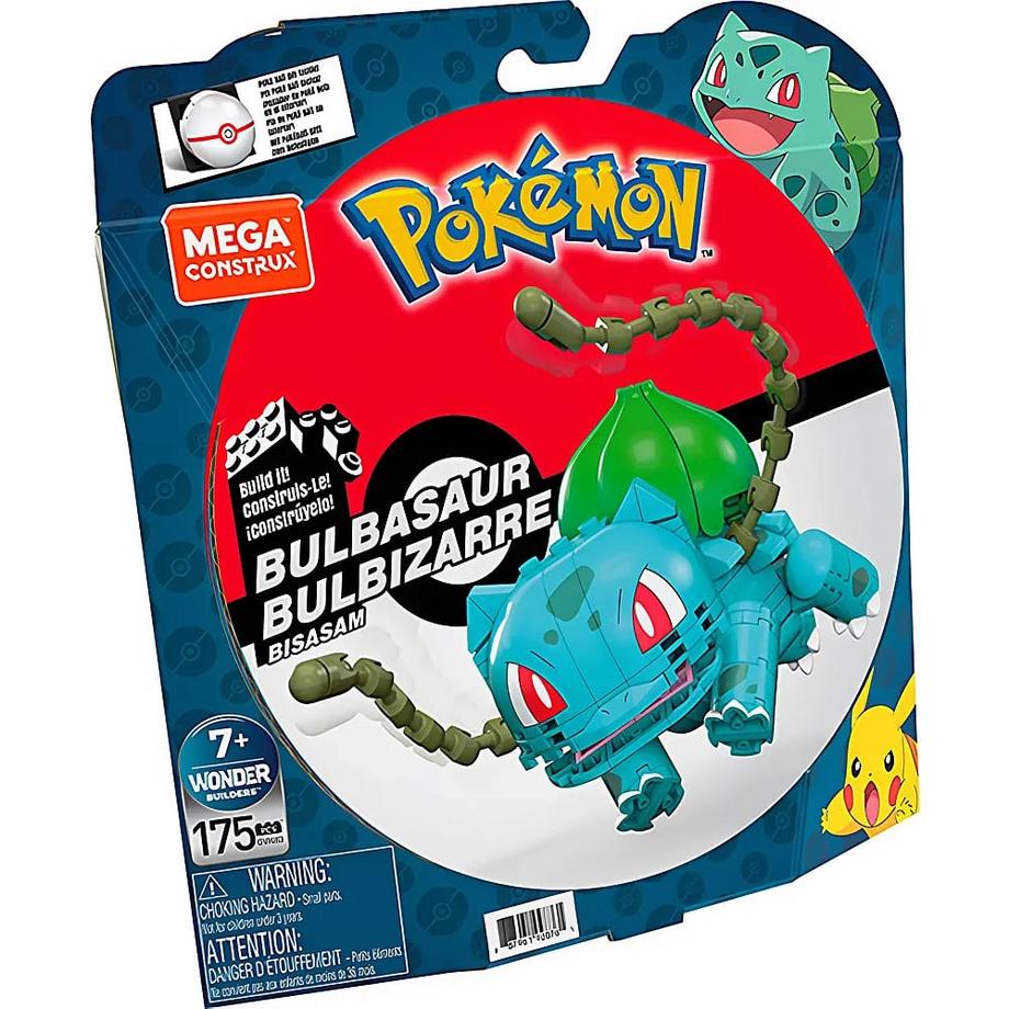 Mega Construx  Pokémon Medium Bisasam (175Teile) 