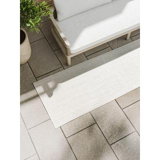 Benuta In- & Outdoor-Teppich Kaleo Cream/Grau  