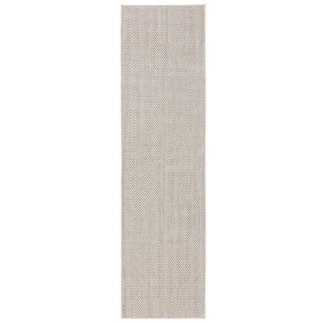 Benuta In- & Outdoor-Teppich Kaleo Cream/Grau  