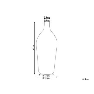 Beliani Dekoration aus Terrakotta Modern LEGANES  