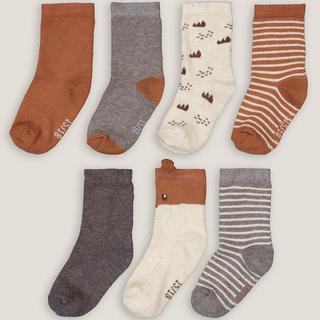 La Redoute Collections  7 Paar Socken  Fuchs 