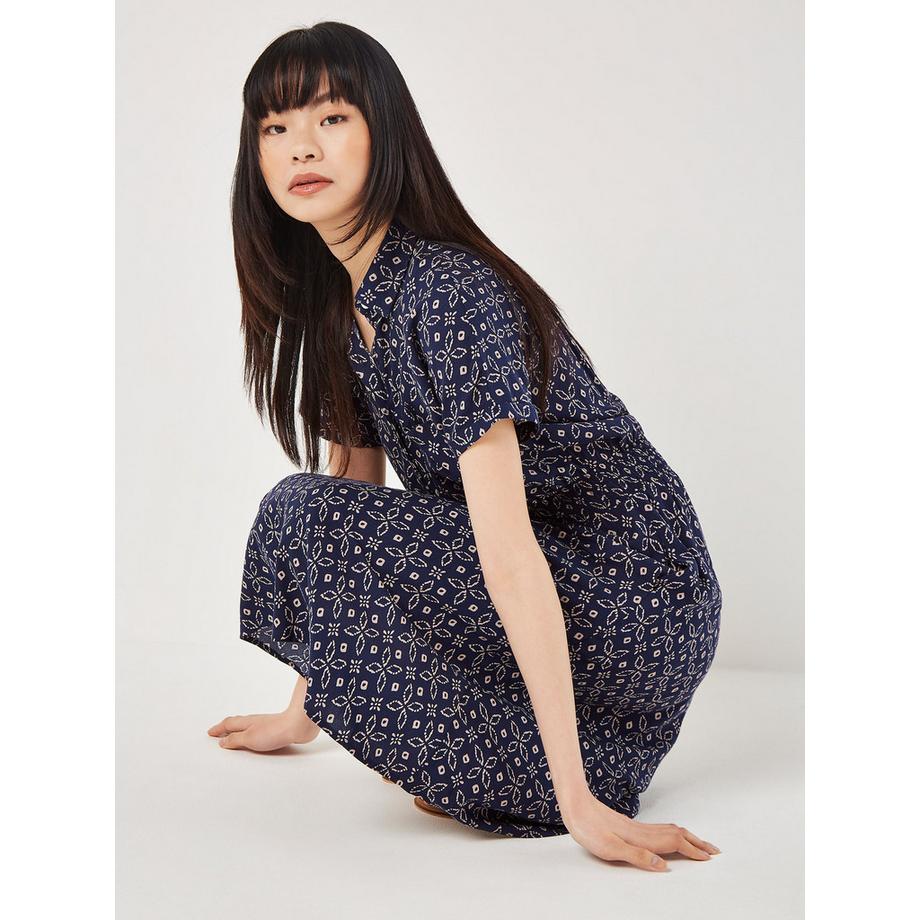 APRICOT Robe mi-longue batik  
