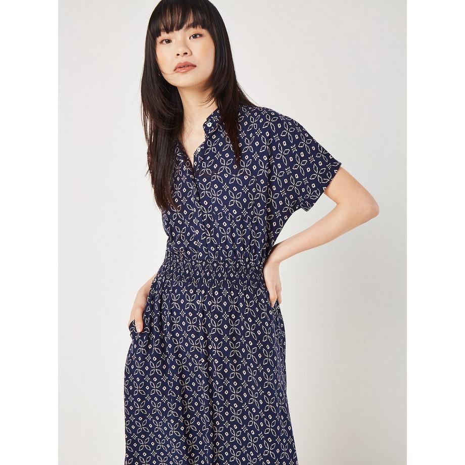 APRICOT Robe mi-longue batik  