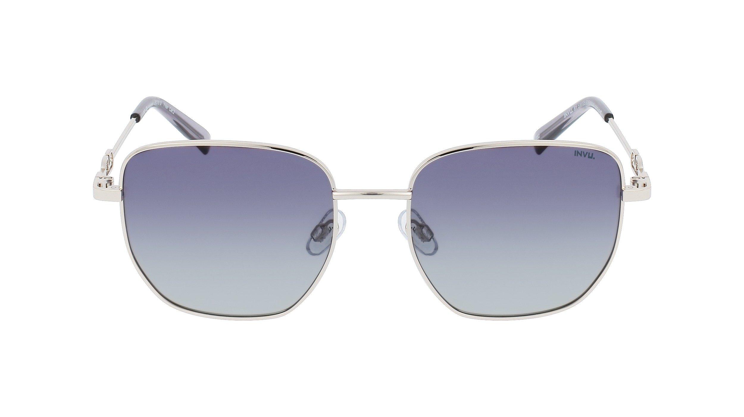 Image of Polarisierte Sonnenbrille Mit Etui Damen Gold ONE SIZE