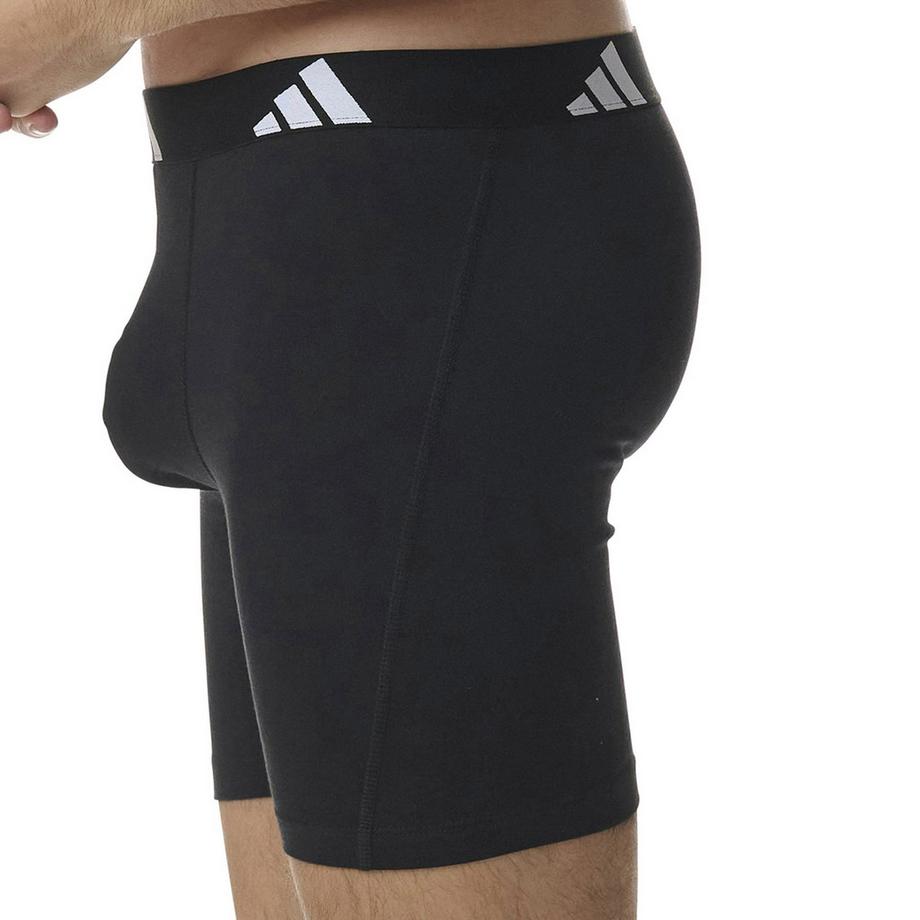 adidas Active Flex Cotton Stretch Boxer Briefs 3er Pack  