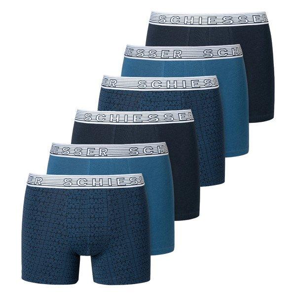 Image of 6er Pack Teens Boys 955 Organic Cotton - Shorts Pants Jungen Blau 176
