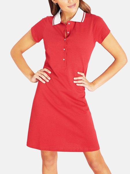 Image of Sommerkleid Mit Kurzen Ärmeln Ipanema Unisex Rot Bunt L