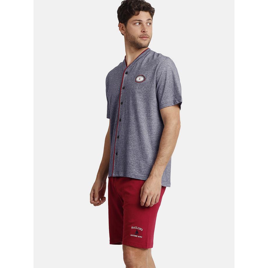 Admas Sailing Pyjama Short Chemise  