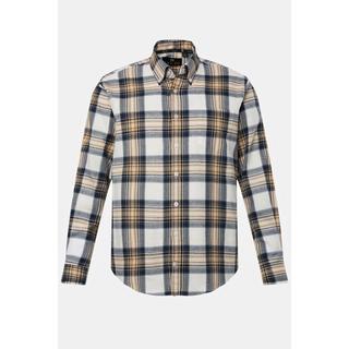 JP1880  Camicia da trekking per l'outdoor con vestibilità moderna, maniche lunghe e colletto button-down 