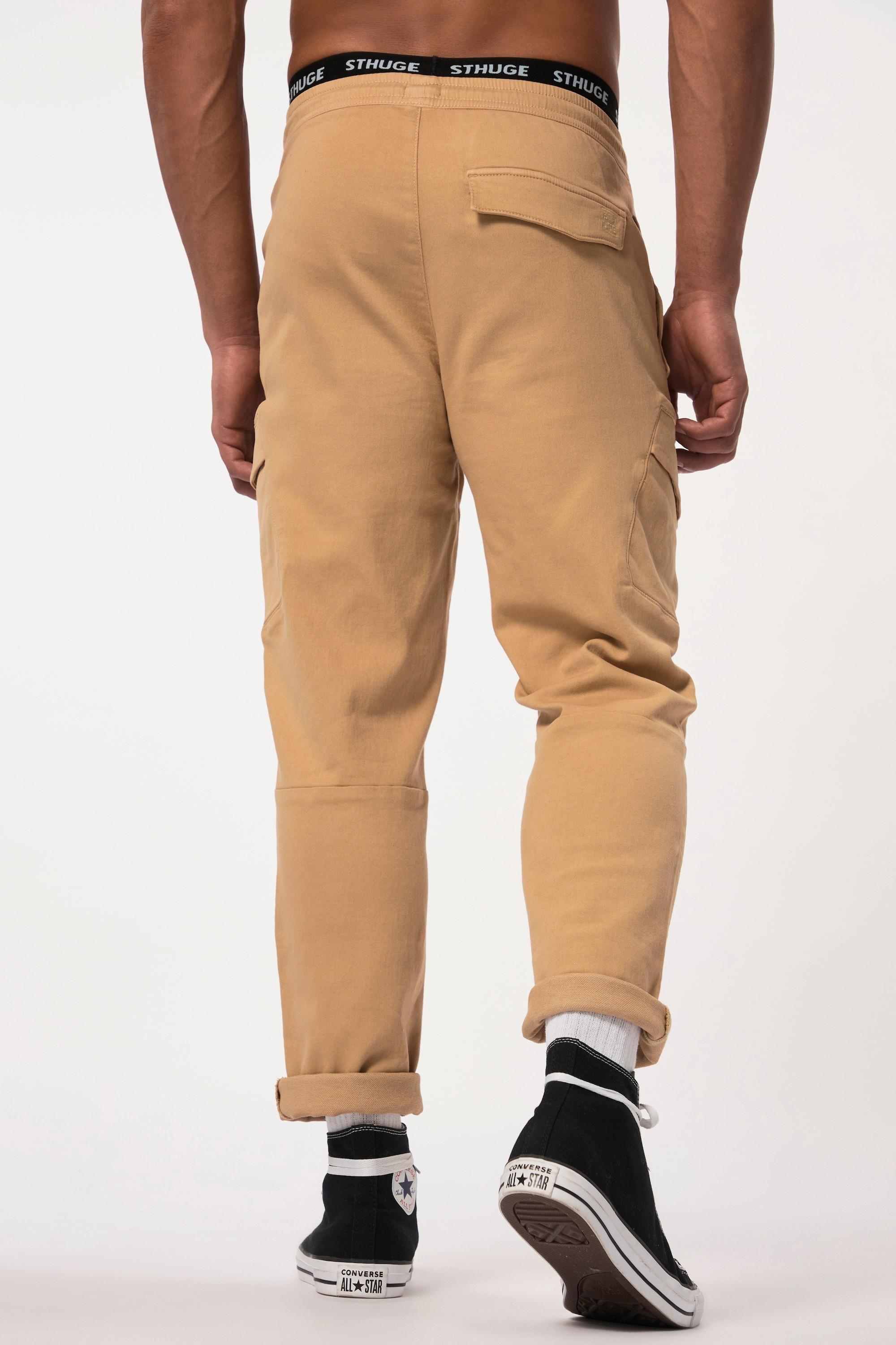 Sthuge  Pantaloni cargo con FLEXLASTIC® e cintura elastica, fino alla tg. 8XL 