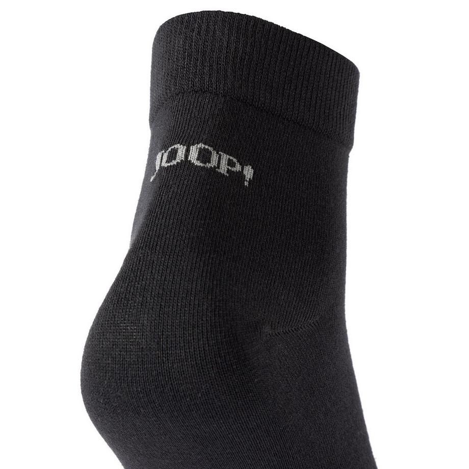 JOOP Chaussettes Quarter Unisexe Coton Biologique Premium Essentiel Lot de 2  