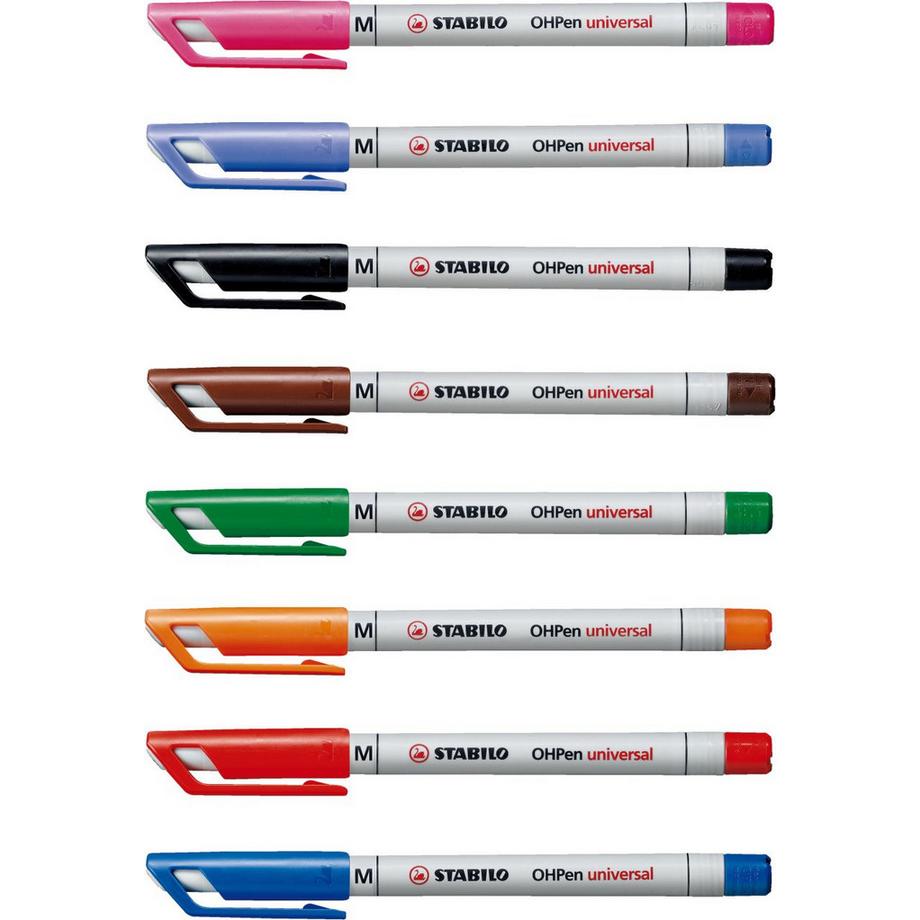 STABILO STABILO OHP Pen non-perm. M 853/40 rot  