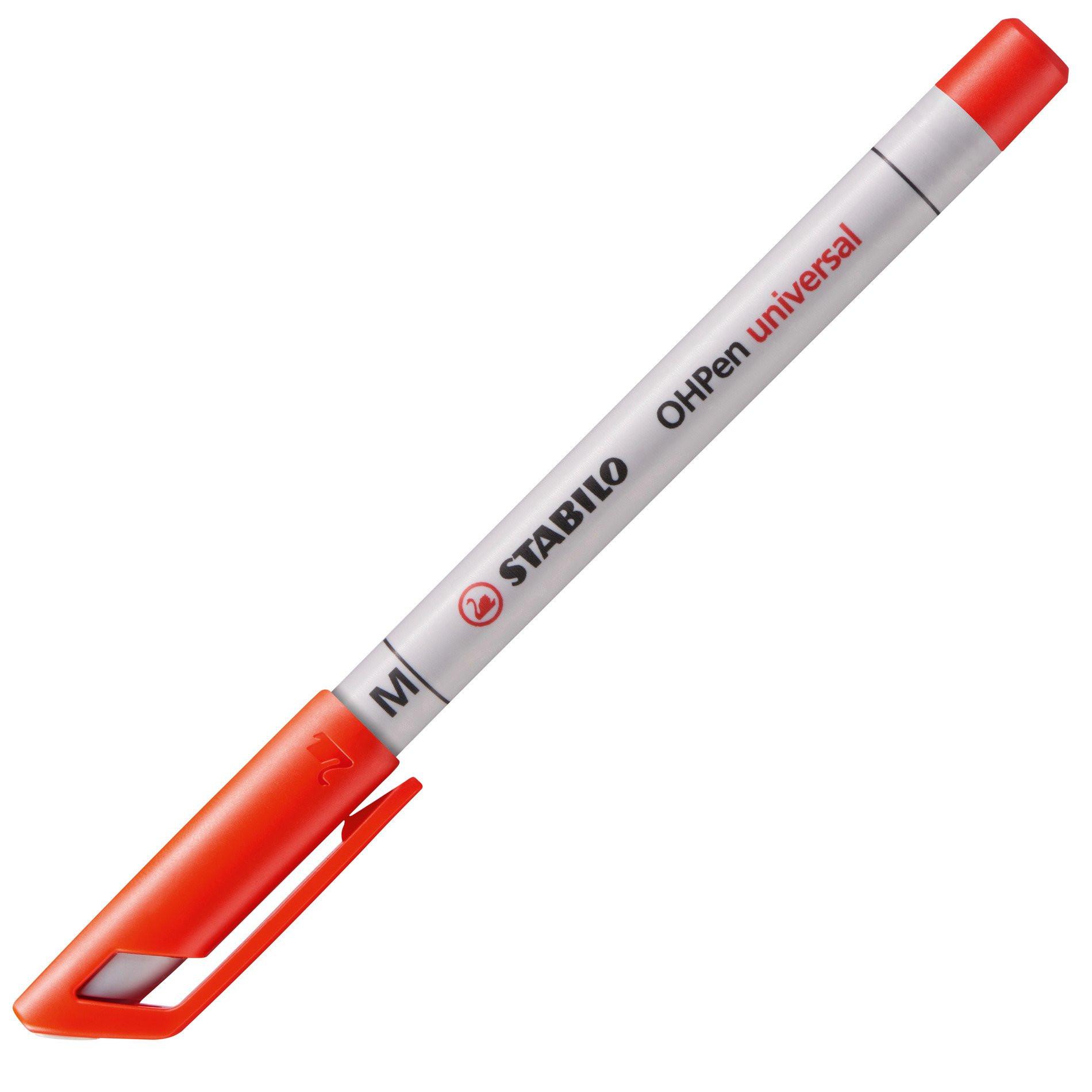 STABILO STABILO OHP Pen non-perm. M 853/40 rot  