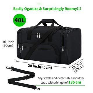 Only-bags.store  Sporttasche Reisetasche Fitnesstasche mit Schulterriemen Wochenendtasche 