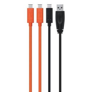 LACIE  LaCie Rugged USB-C disco rigido esterno 2000 GB Arancione, Argento 