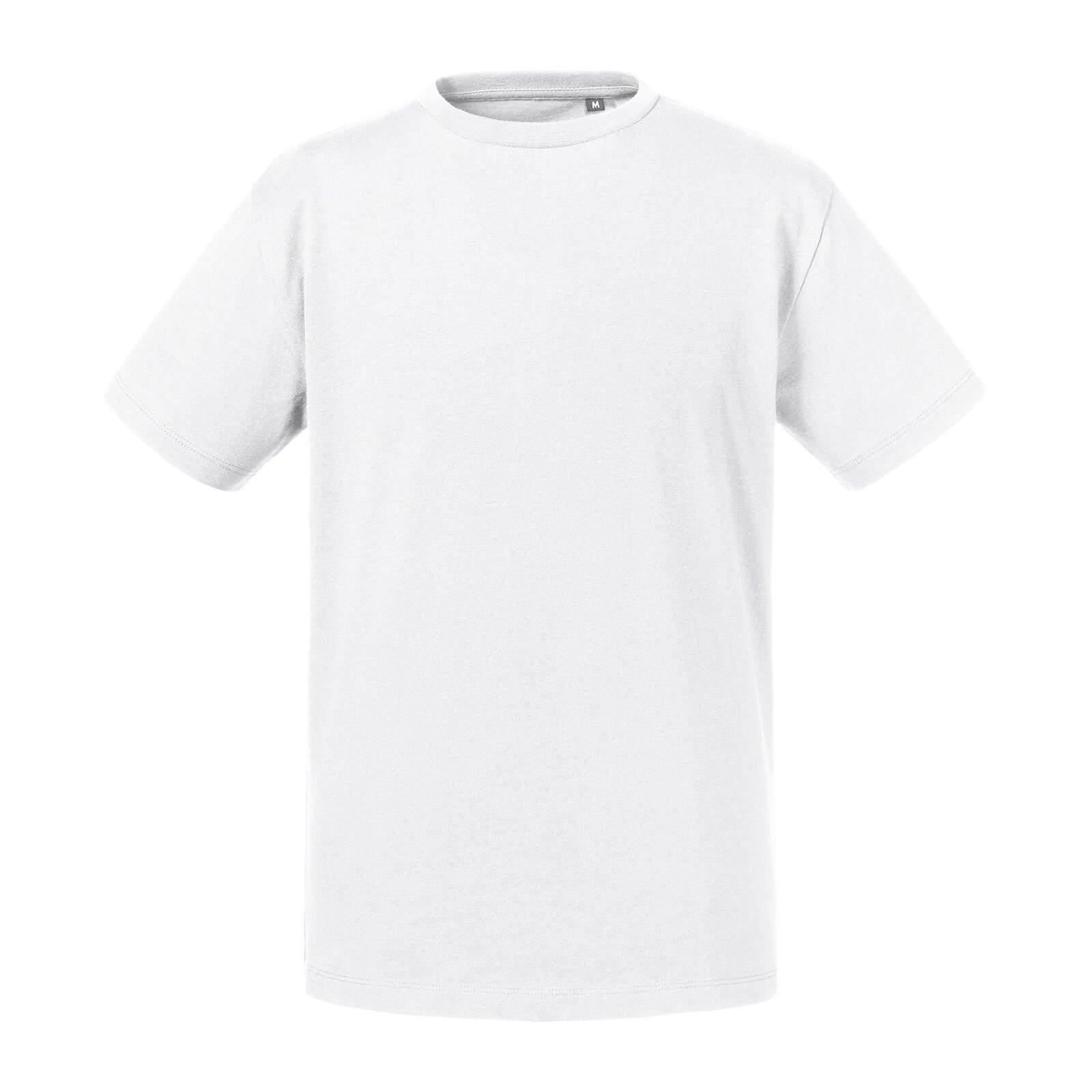 Image of Tshirt Organik Kurzarm Jungen Weiss 128