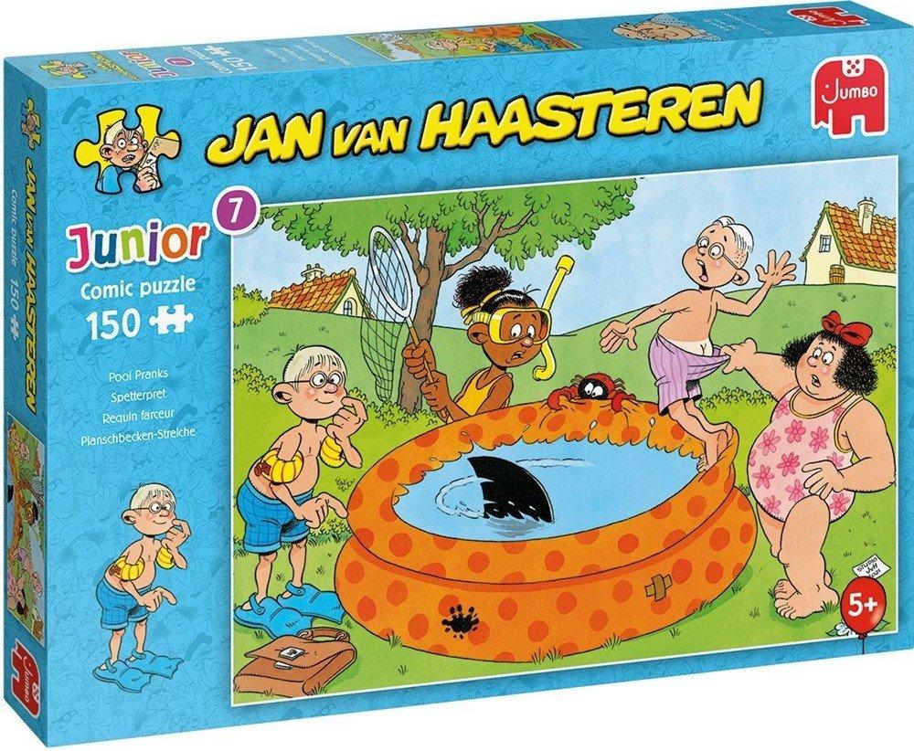 JUMBO  Jumbo Junior Puzzle Jan van Haasteren Spetterpret 150 Teile 