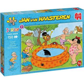 JUMBO  Jumbo Junior Puzzle Jan van Haasteren Spetterpret 150 Teile 