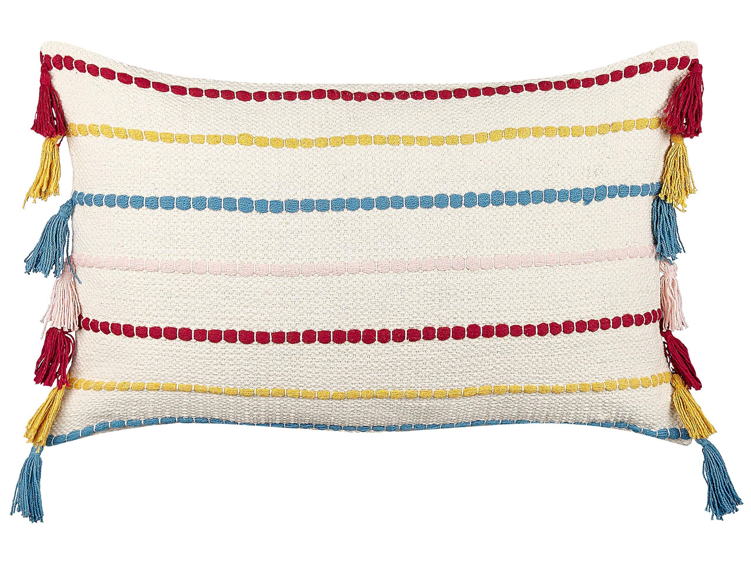 Image of Dekokissen aus Baumwolle Boho AGAVE Dekokissen aus Baumwolle Boho AGAVE