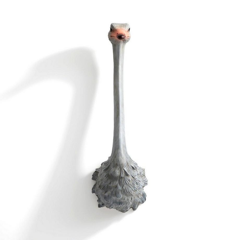 AM.PM  Tête d'autruche en polyrésine H63 cm 