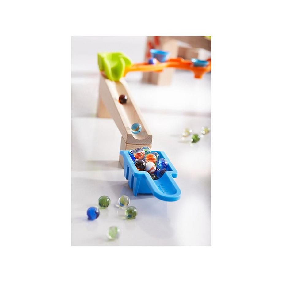 HABA  HABA Toboggan à billes - Réceptacle à billes 