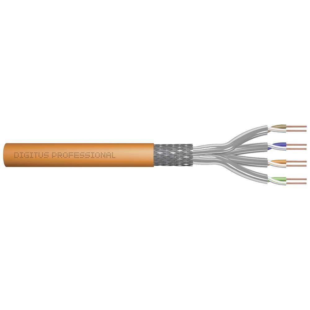 Digitus  Cat.7 S/FTP installation cable, 50 m, simplex, Dca-s1a,d0,a1 