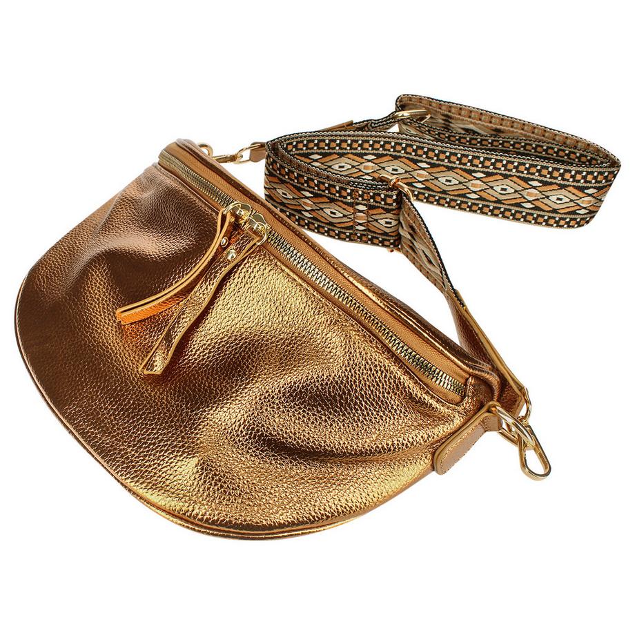 Gallantry Marsupio Geometrico Metallico  