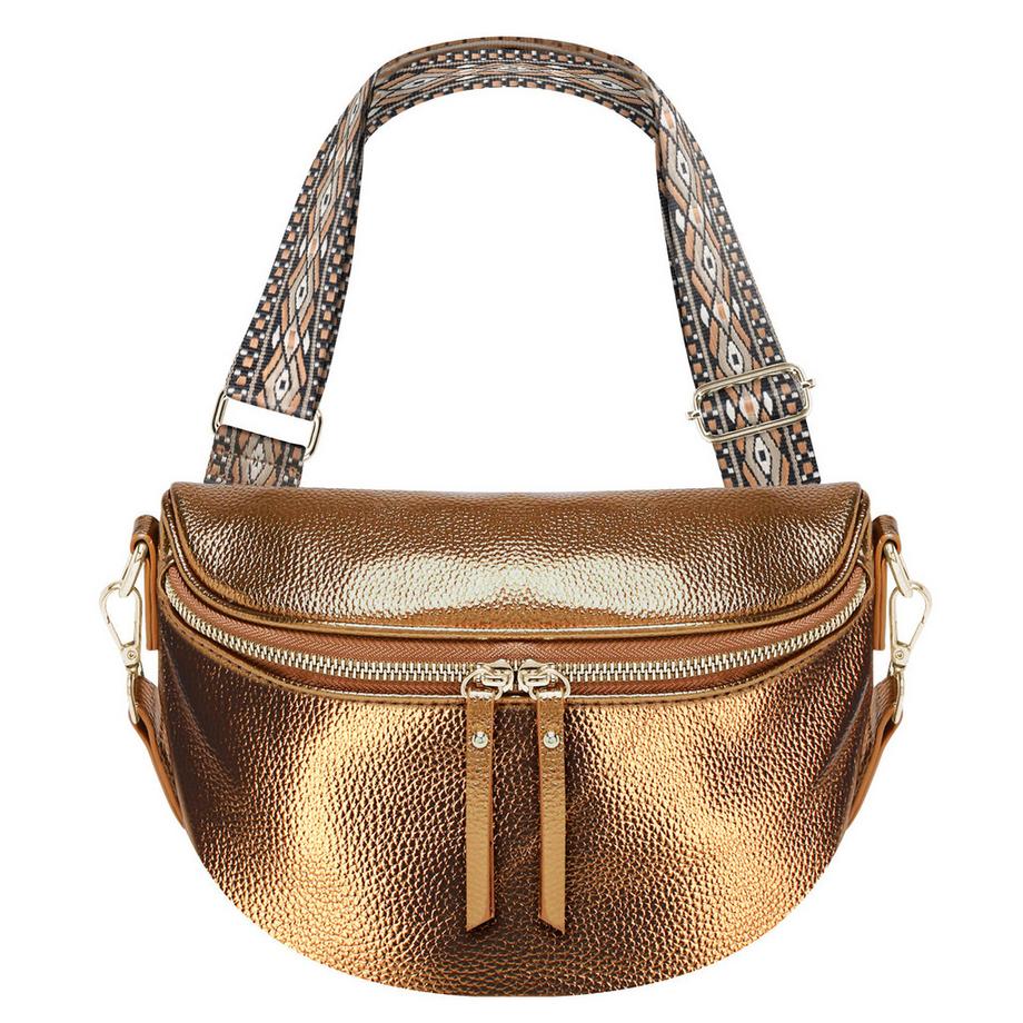 Gallantry Marsupio Geometrico Metallico  