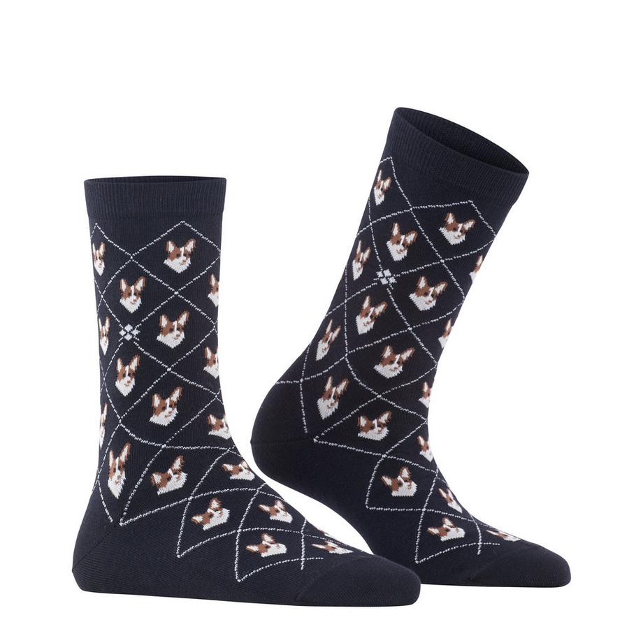Burlington Chaussettes Motif Corgi  
