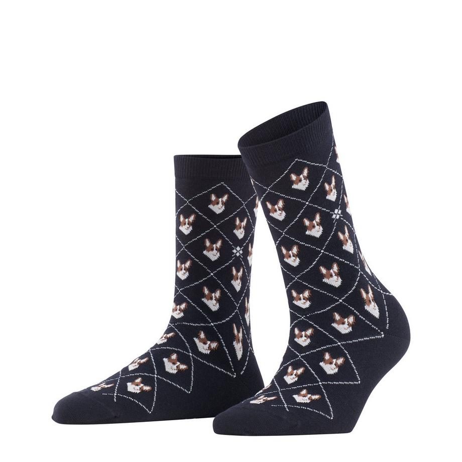 Burlington Chaussettes Motif Corgi  