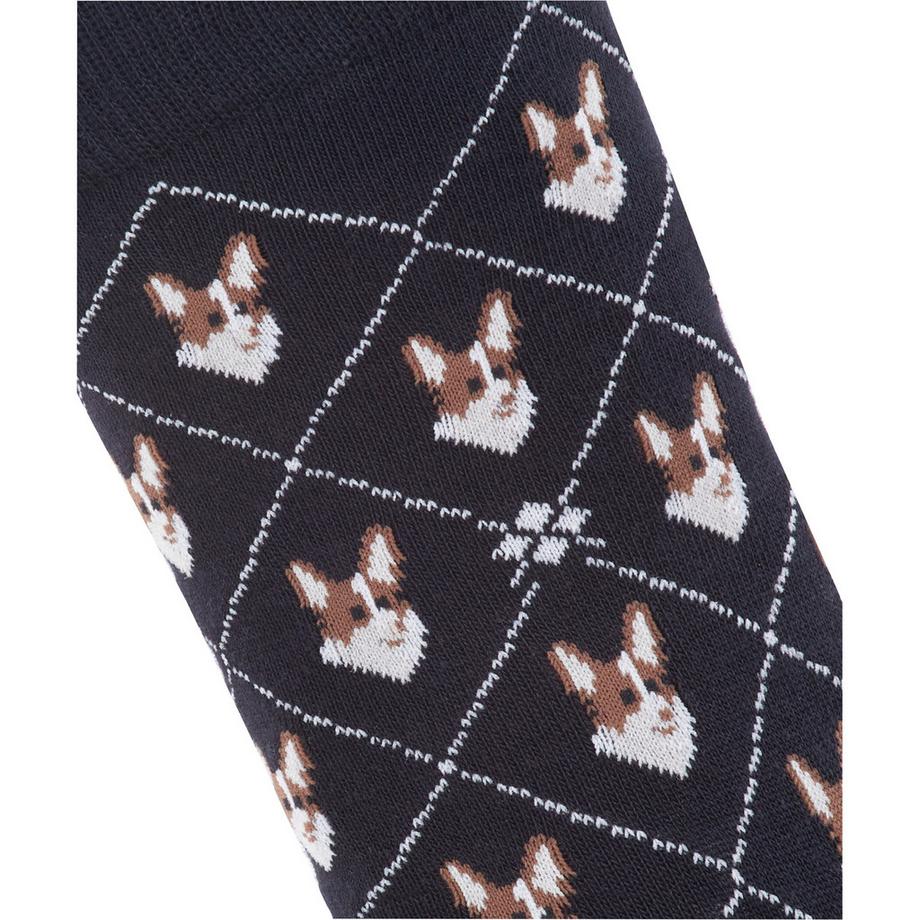 Burlington Chaussettes Motif Corgi  